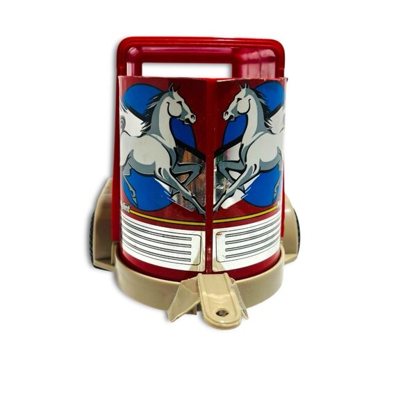 Vintage NYLINT 4x4 Horse Stable Trailer. Please Read! RARE Item! - Picture 3 of 8